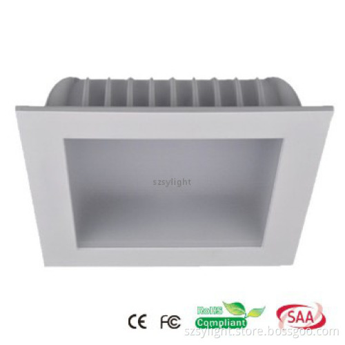 high quality led square downlight ceiling lights with saa ce